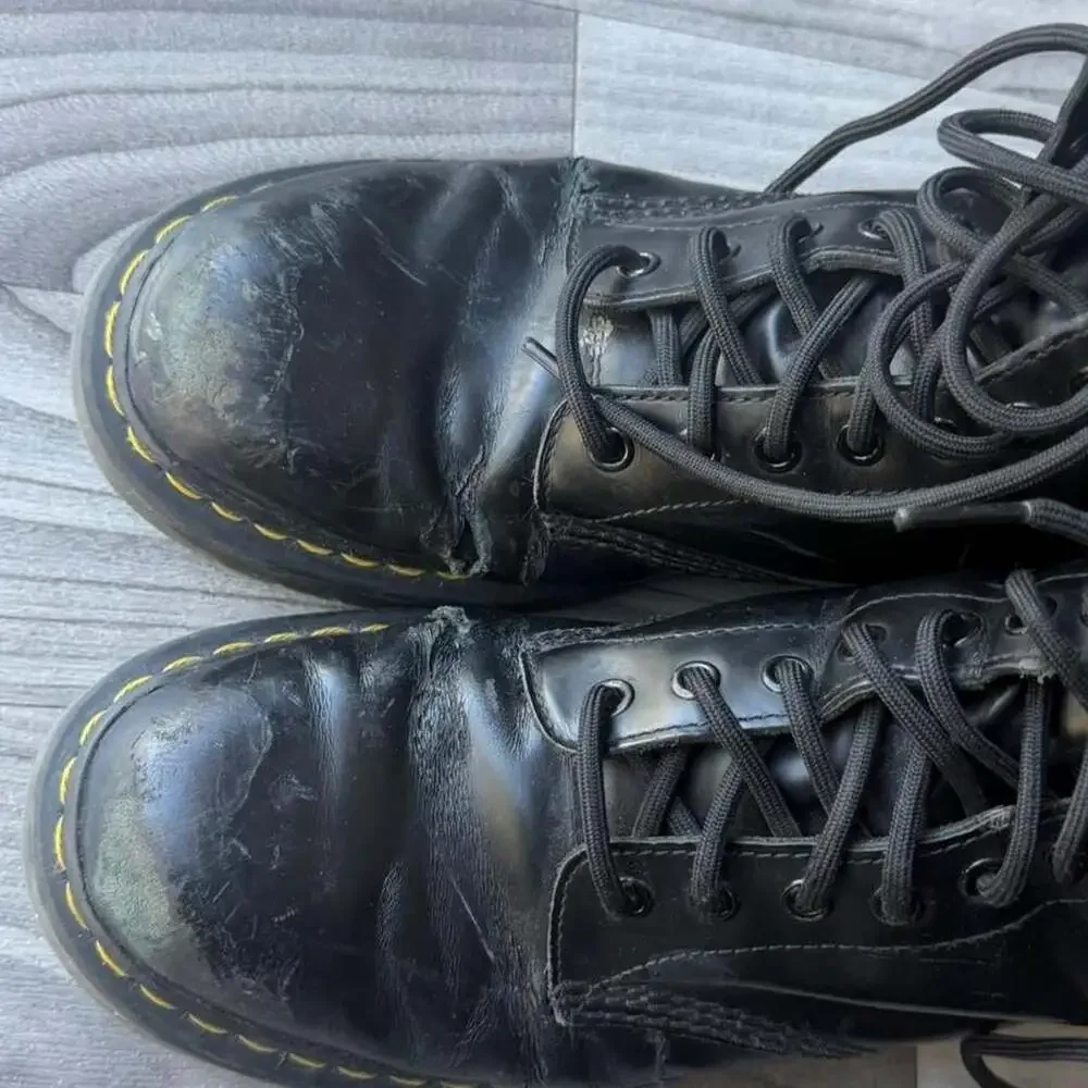 Dr. Martens 1460 Bex Black Leather Boots Men's 9